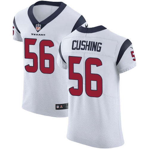 Nike Texans #56 Brian Cushing White Men's Stitched NFL Vapor Untouchable Elite Jersey